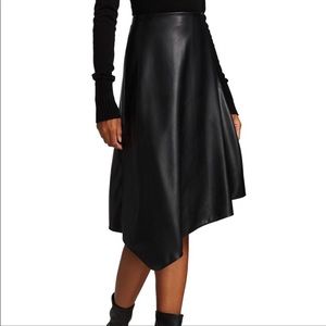Alice and Olivia Leather Skirt Size 0